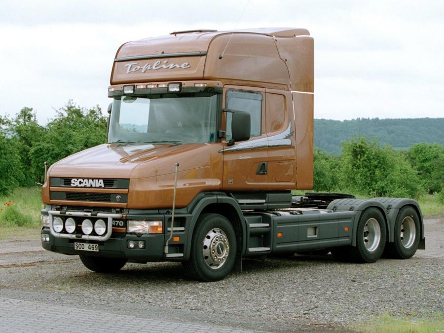  Scania T124 6x2 Topline 1995 года  (фото 3 из 3)
